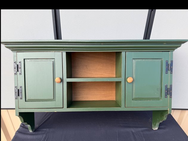 Image for Wall-Mounted Wood Cabinet