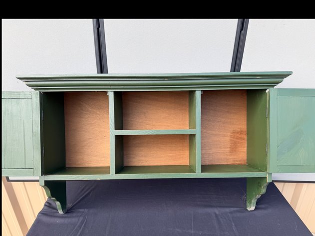 Image for Wall-Mounted Wood Cabinet