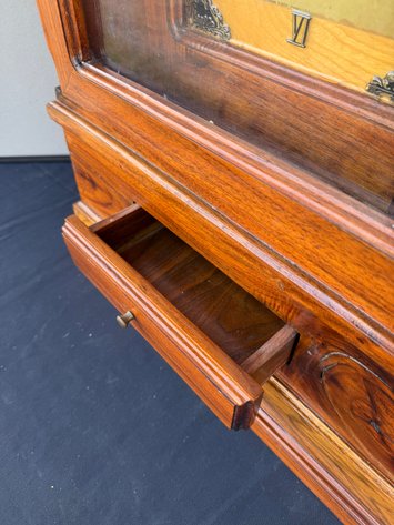 Image for Vintage Walnut Mantel Clock