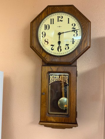 Image for Howard Miller Regulator Wall Clock