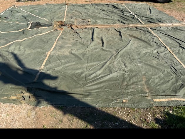 Image for Heavy Duty Military Tent or Tarp Material