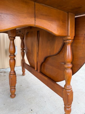 Image for Solid Wood Drop Leaf Table