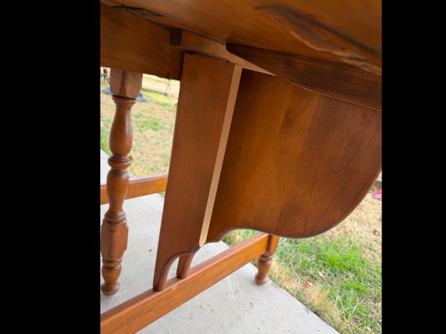 Image for Solid Wood Drop Leaf Table