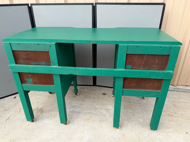 Image for Antique 4-Drawer Desk