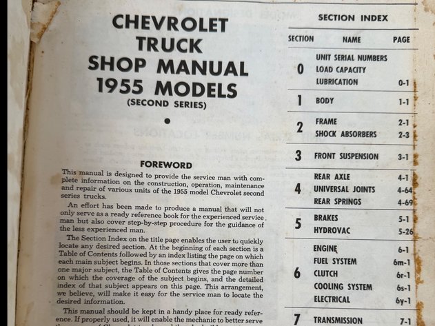 Image for 55 Chevy and 67-87 GMC Truck Shop Manuals