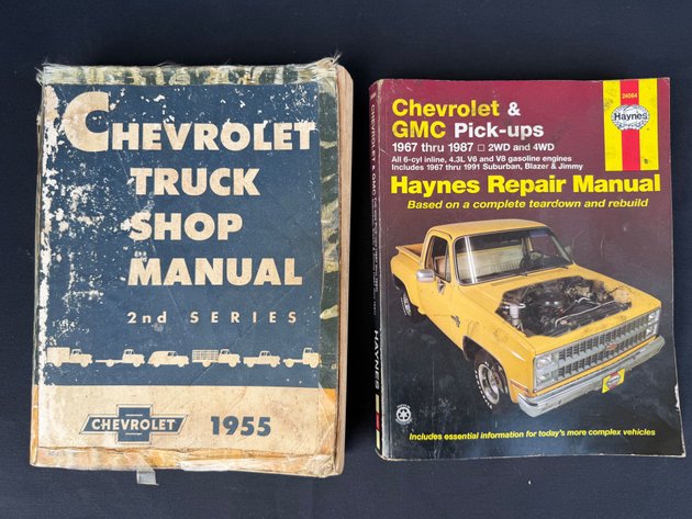 Image for 55 Chevy and 67-87 GMC Truck Shop Manuals