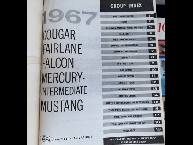 Image for Ford Mustang Manuals 1964-1973