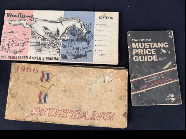 Image for Ford Mustang Manuals 1964-1973