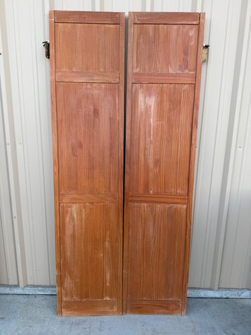 Image for Double Solid Wood Closet Doors