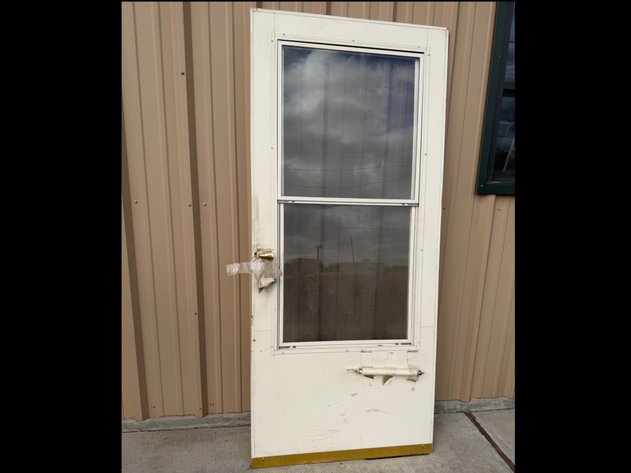 Image for Storm Door with Retractable Screen
