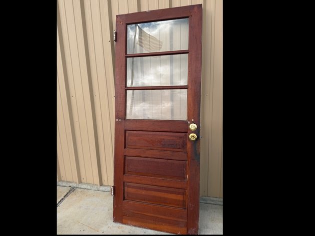 Image for Vintage Half-Lite Exterior Door