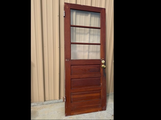 Image for Vintage Half-Lite Exterior Door