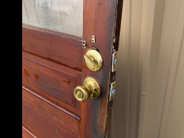 Image for Vintage Half-Lite Exterior Door