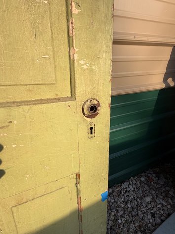 Image for Antique 4-Panel Exterior Door