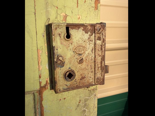 Image for Antique 4-Panel Exterior Door