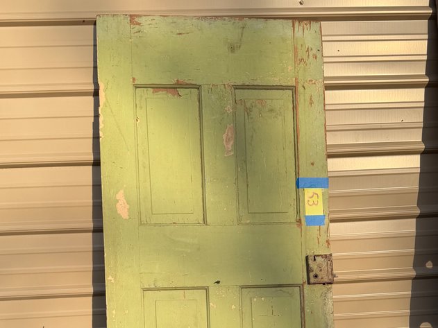 Image for Antique 4-Panel Exterior Door