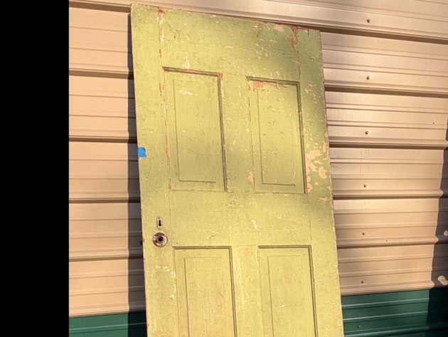 Image for Antique 4-Panel Exterior Door