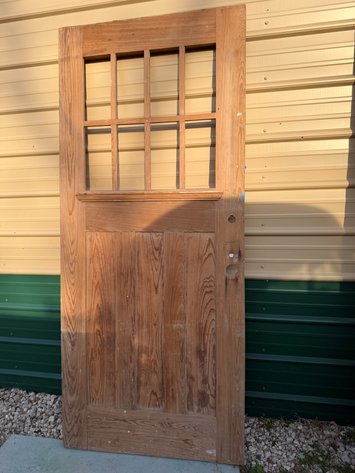 Image for Antique Wood Exterior Door