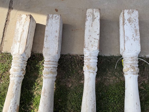 Image for Vintage Turned Wood Posts