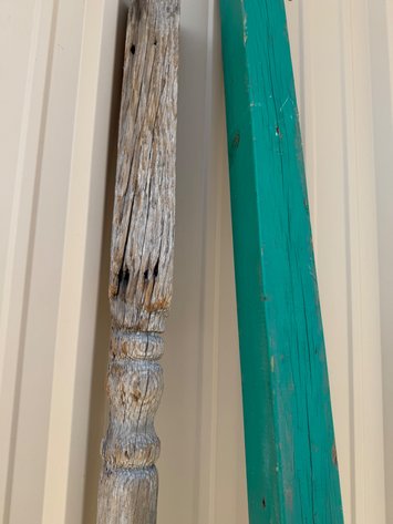 Image for Vintage Decorative Turned Wood Posts