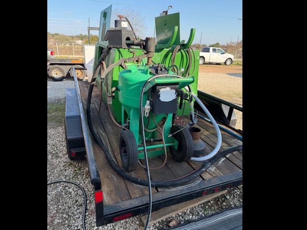 Image for Dustless Media Blaster, Compressor & Trailer Rig