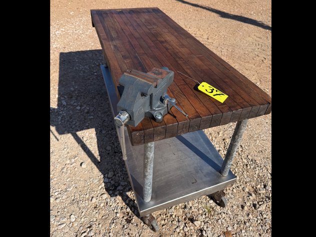 Image for Work Table with Vise
