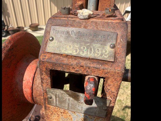 Image for Vintage Galvanized Drum and Hand Pump