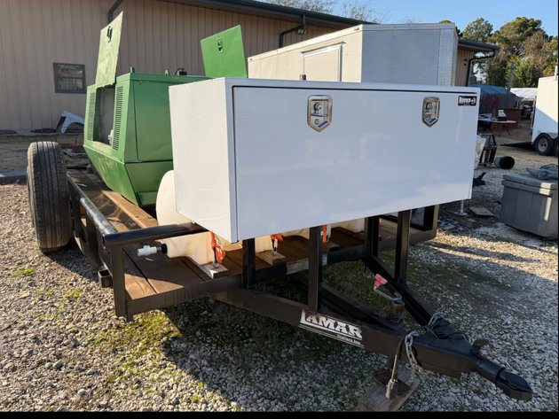 Image for Dustless Media Blaster, Compressor & Trailer Rig