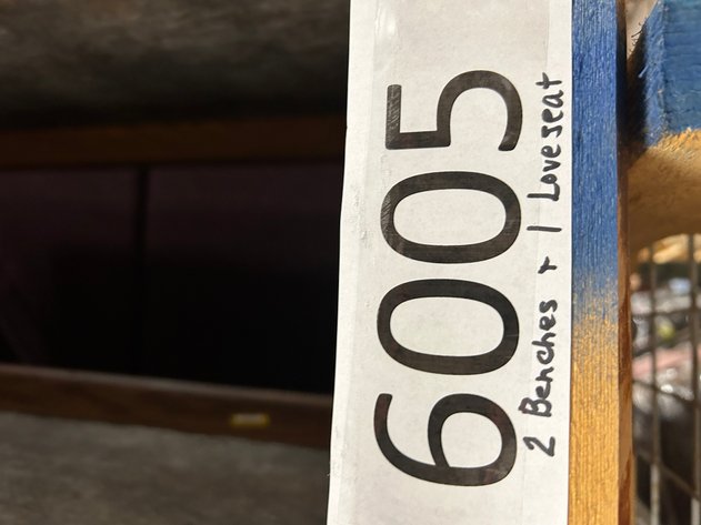 Image for Benches and Loveseat