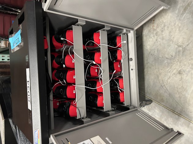 Image for Charging Cart with VR Goggles