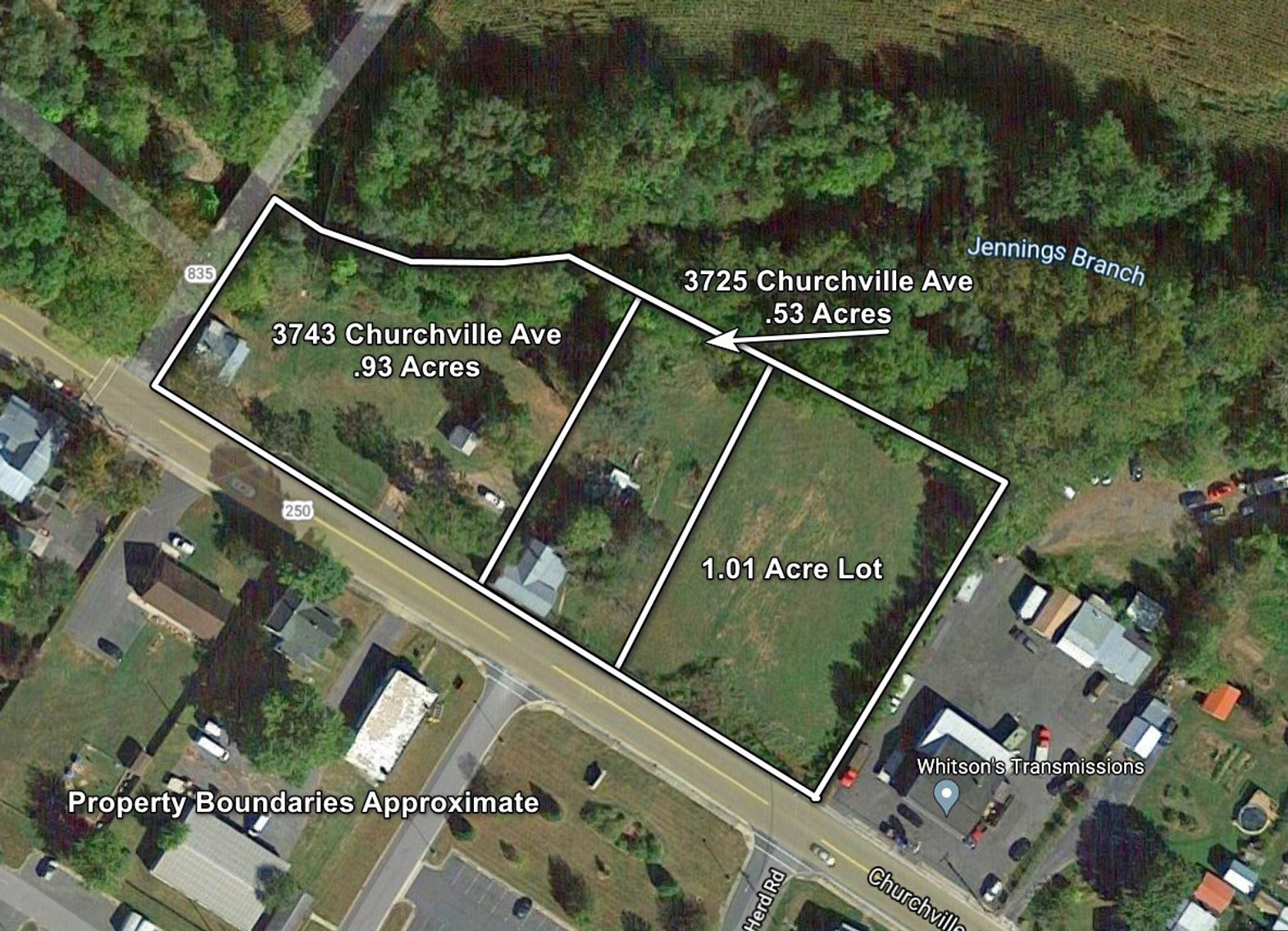 Image for Three Parcels, Two Houses, One Price, In Churchville VA