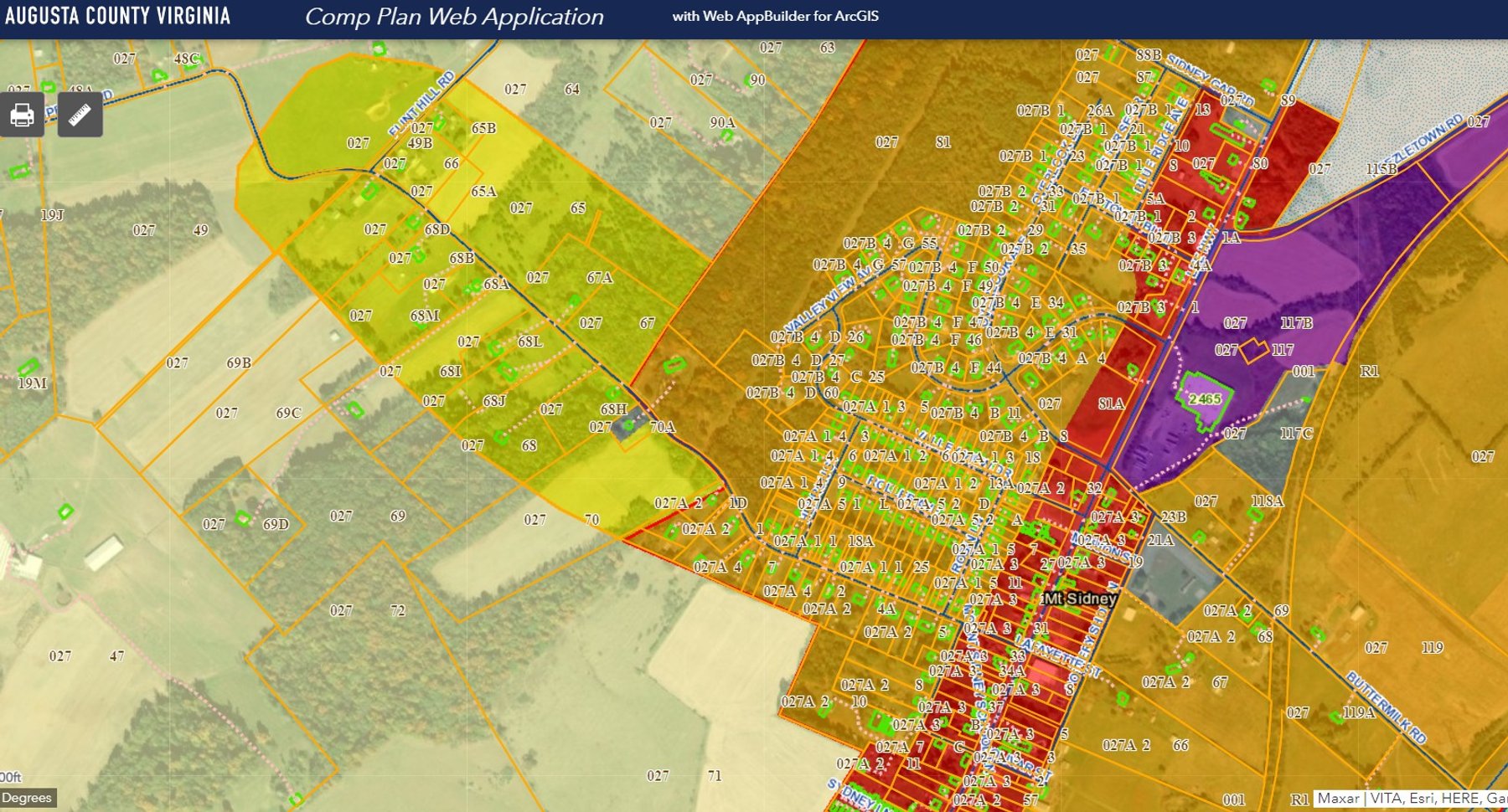 Image for Top Of The Mountain - 55 Acres Zoned SF Residential In Mount Sidney VA