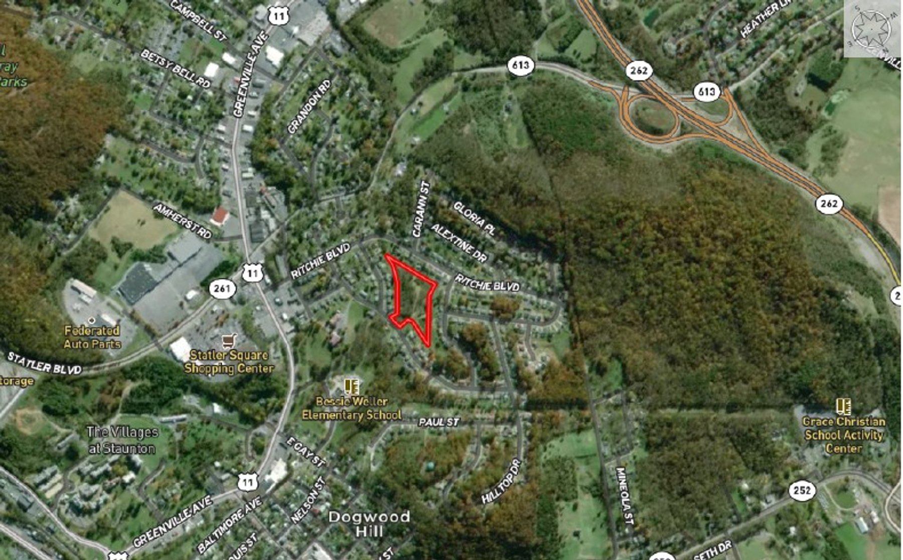 Image for Five Acres Of Residential Land In City Of Staunton