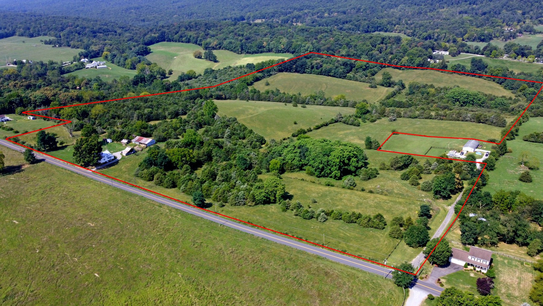 Image for 70 +/- Acres With Farmhouse And Outbuildings Near Singers Glen VA