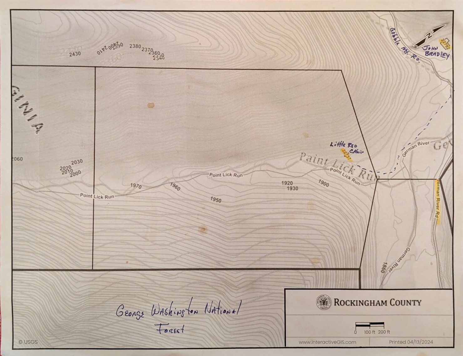 Image for Cabin On 60 Acres Near Criders VA