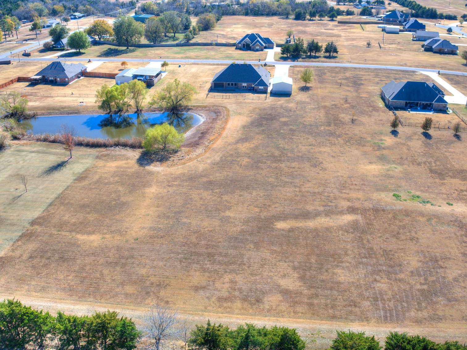 Image for 5861 Whispering Lakes Dr, Noble, OK - Beautiful Home, Shop, & Acreage