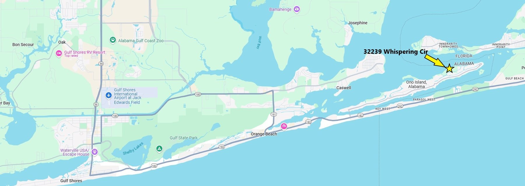 Image for Luxury Waterfront Home and Canal Lot on Ono Island, Orange Beach, Alabama