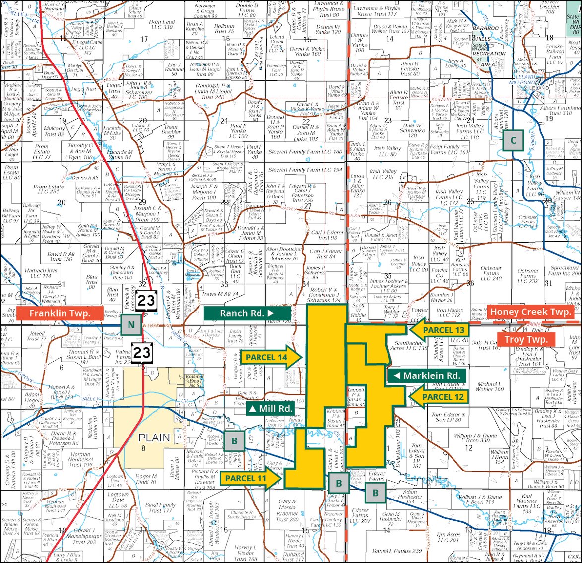 Image for Sale Pending - Sauk Co., WI - 3,872.12 Ac., m/l (070-0102-01)