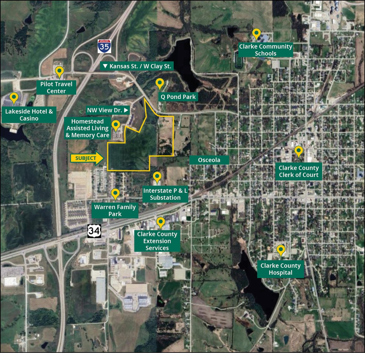 Image for Clarke Co., IA - 65.93 Ac., m/l (000-4155-05)