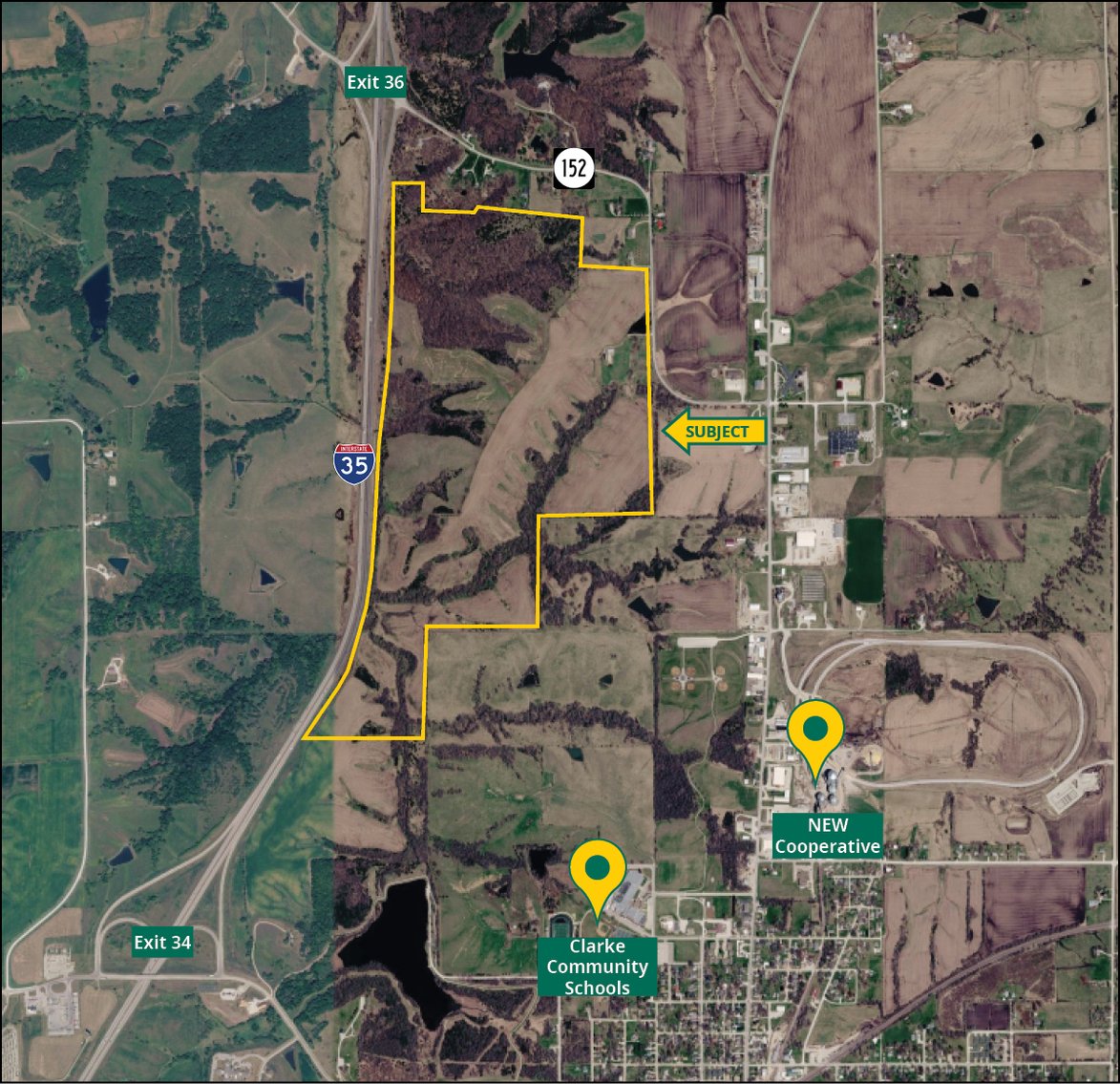 Image for Clarke Co., IA - 339.46 Ac., m/l (000-4155-04)