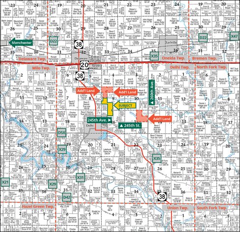 Image for Delaware Co., IA - 120.08 Ac., m/l (010-3246-03)