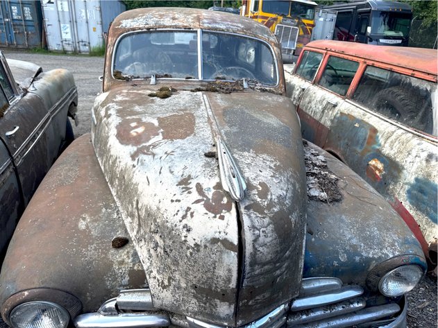 1940s Chevrolet Stylemaster Parts Car