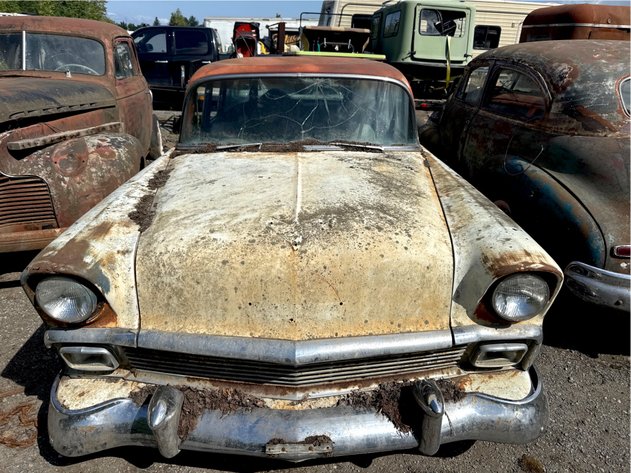 1950s Chevrolet 210 Station Wagon Parts Car