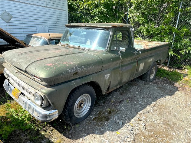Chevy Pickup Parts Car