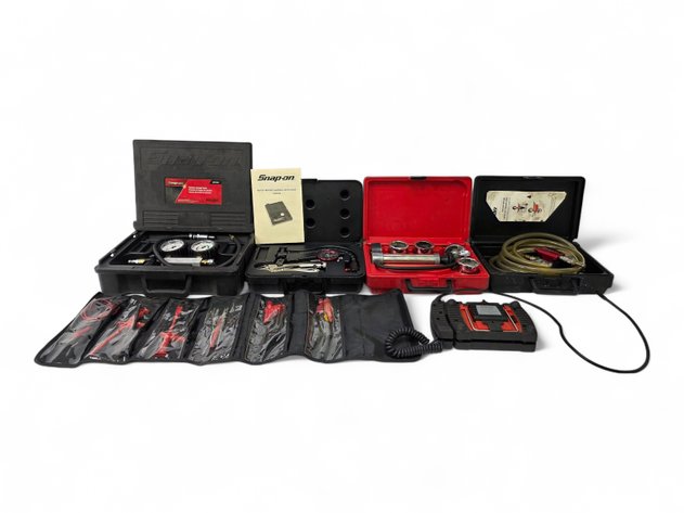 Snap-on Cylinder Leakage Tester, Radiator Pressure Tester Kit & More