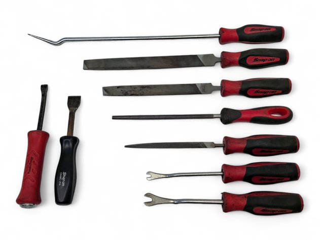 Snap-On Files, Trim Pad Tools, Files, Pry Bar & More
