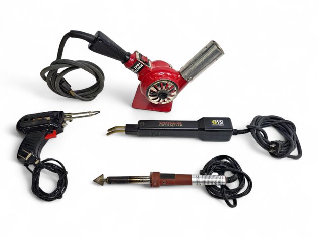 Master Heat Gun, Dent Fix Hot Stapler, Plastic Welding Kit & Soldering Gun