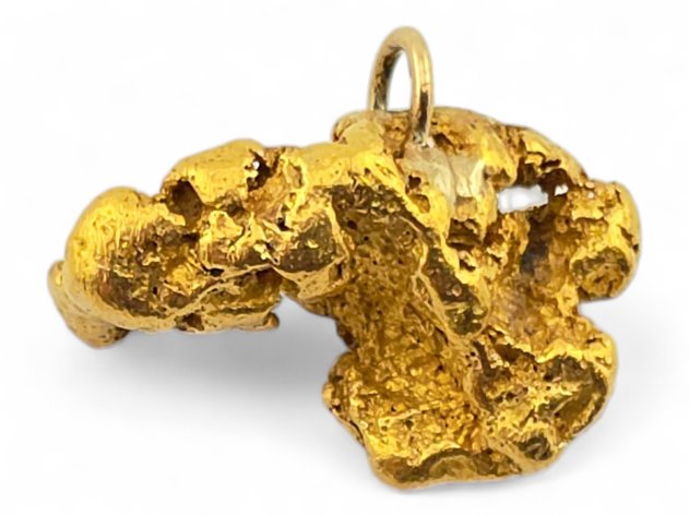 15.59 Gram Alaska Gold Nugget Pendant