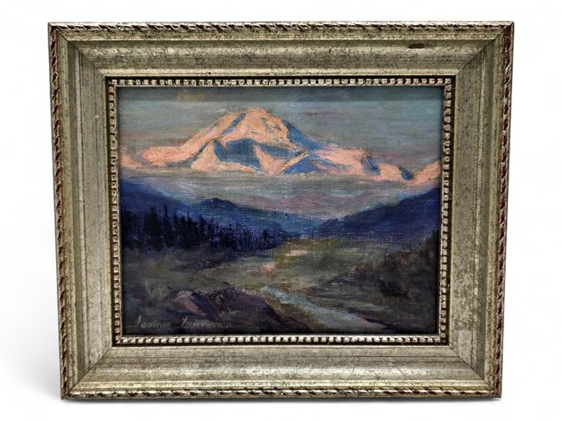 Jeanne Laurence Oil Painting of Mount McKinley