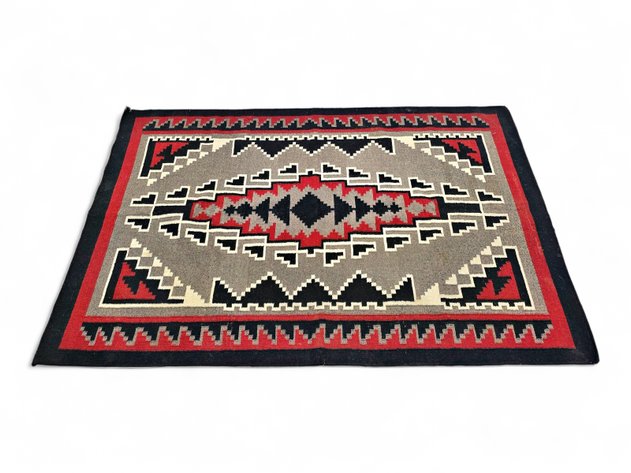 4.5' x 7' Navajo Ganado Rug